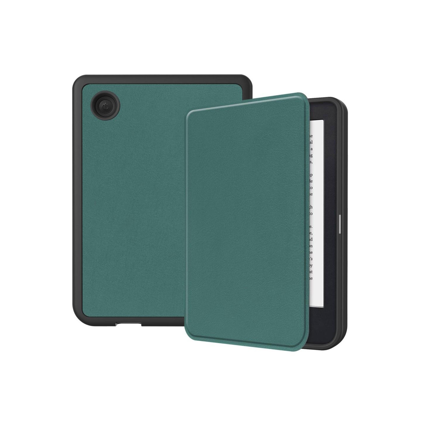 Stand Case Cover for Kobo Clara 2E - Green