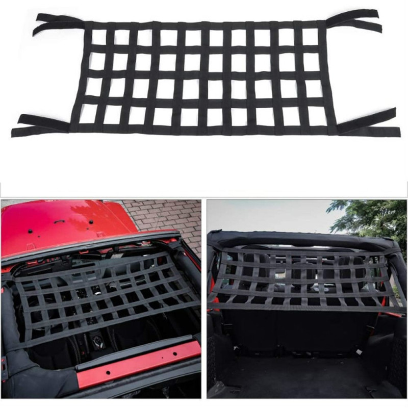 Car roof Cargo net SUV Cargo storage Net hammock Car accessories