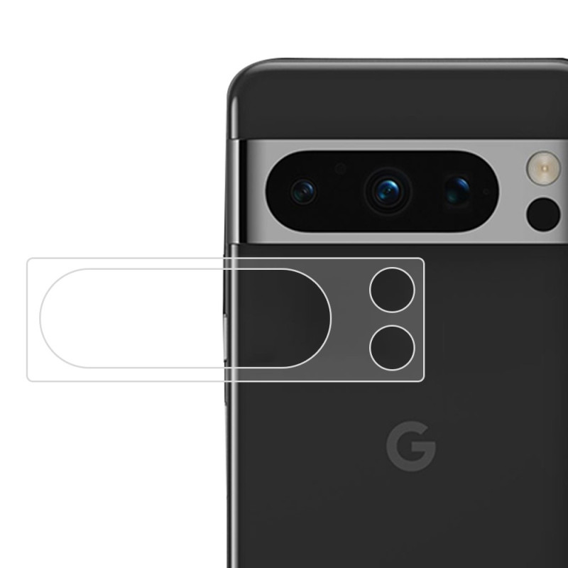 For Google Pixel 8 Pro kameralinsedeksel Herdet glasslinsefilm