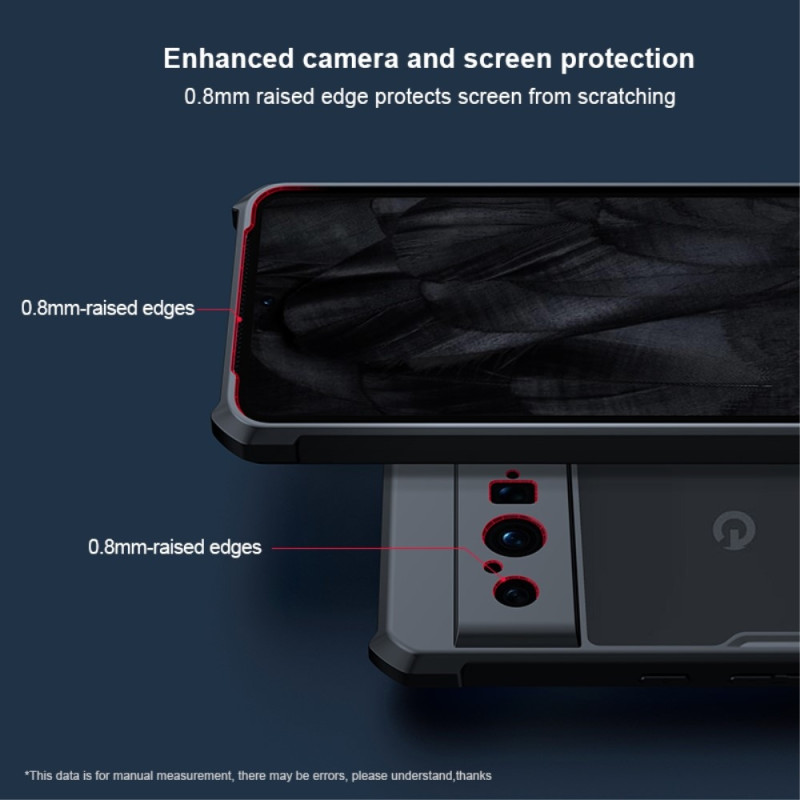 XUNDD bagcover til Pixel 8 akryl+TPU telefonetui