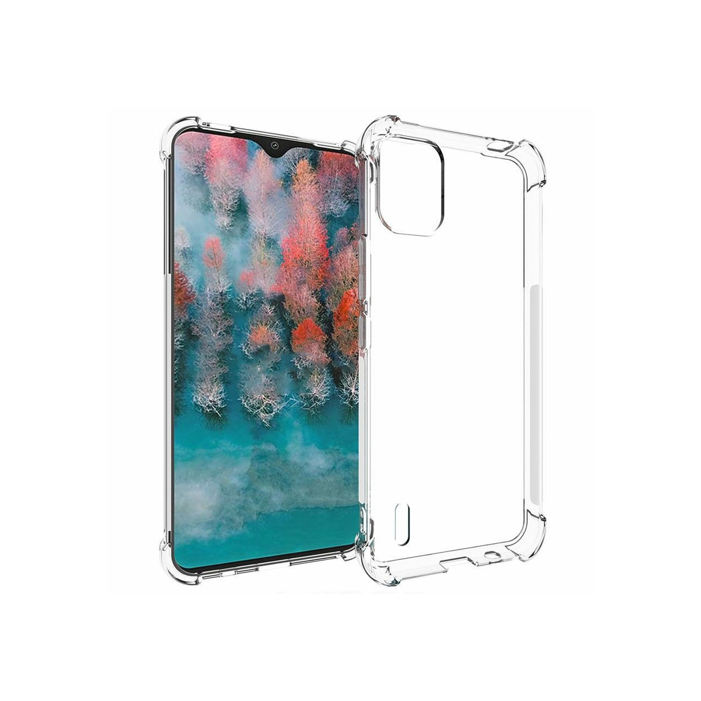 Suojakuori Nokia C12:lle Iskunvaimennus Vahvistetut kulmat TPU