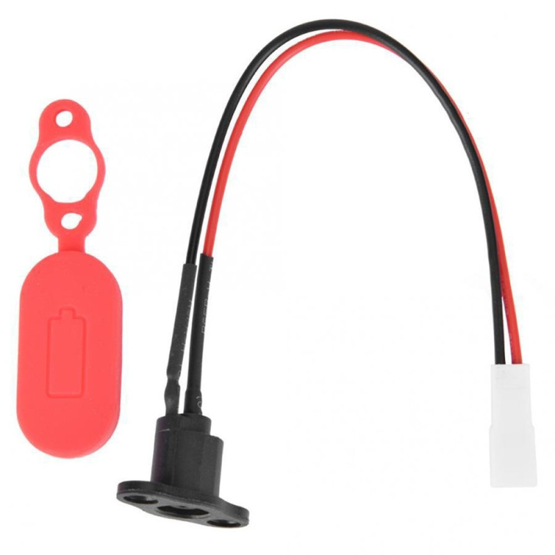 Til Xiaomi M365 / Pro opladningsport + dækseludskiftningsdel