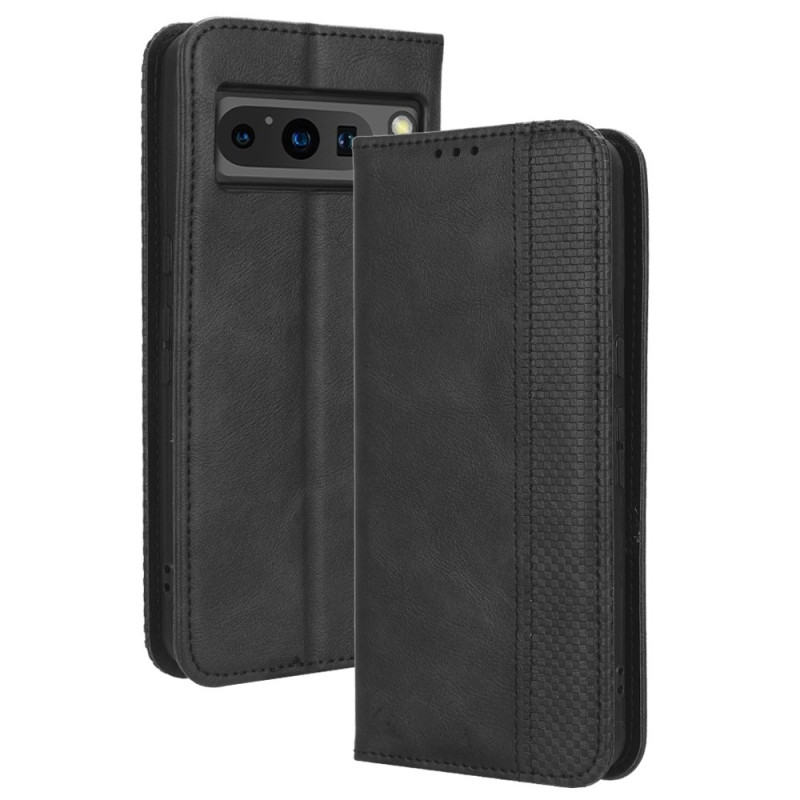 Wallet Stand Flip - telefonetui til Google Pixel 8 Pro - Sort
