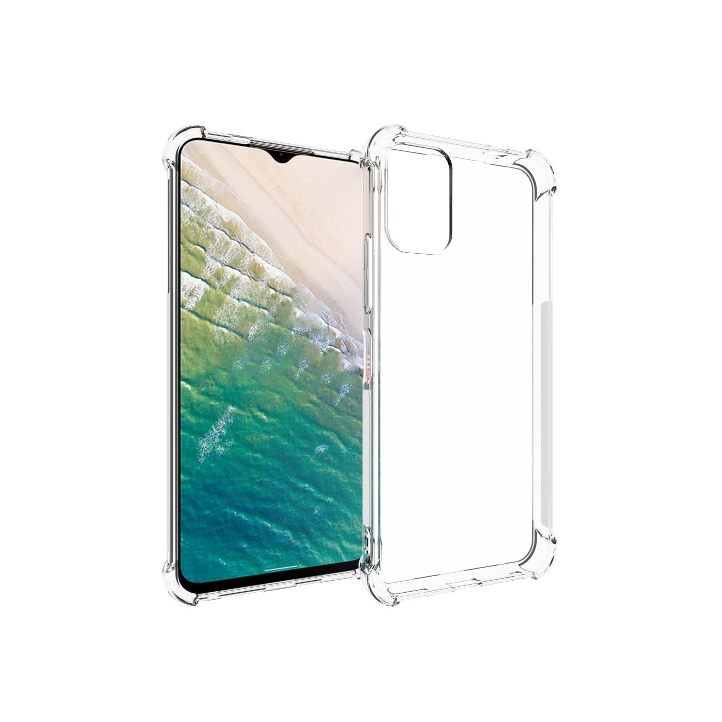 Cover Shell til Nokia C32 Stødabsorberende Forstærkede hjørner TPU