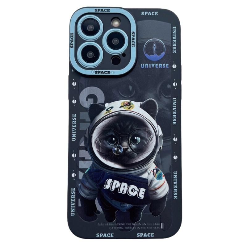 TPU Telefondeksel til iPhone 15 Plus - deksel Cat - Svart