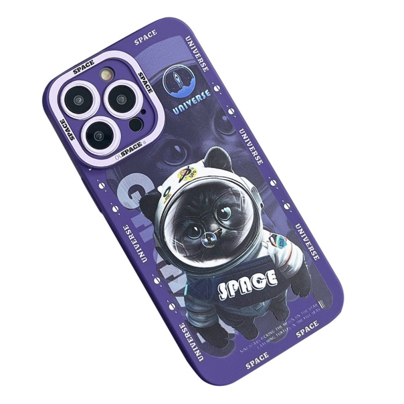 TPU Telefondeksel til iPhone 15 Plus - deksel Cat - Lilla