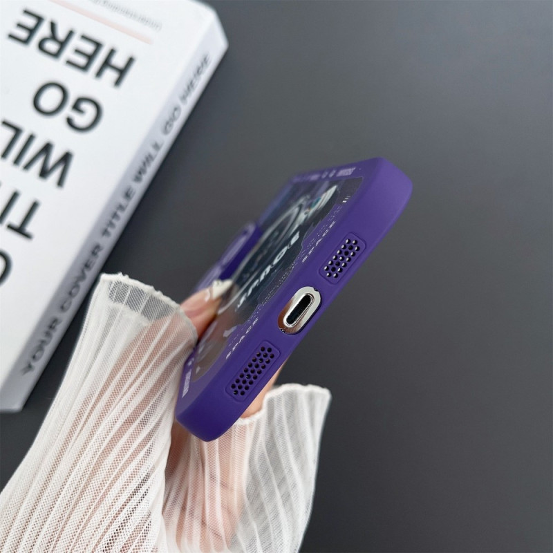 TPU Telefondeksel til iPhone 15 Pro Case Cat - Gul