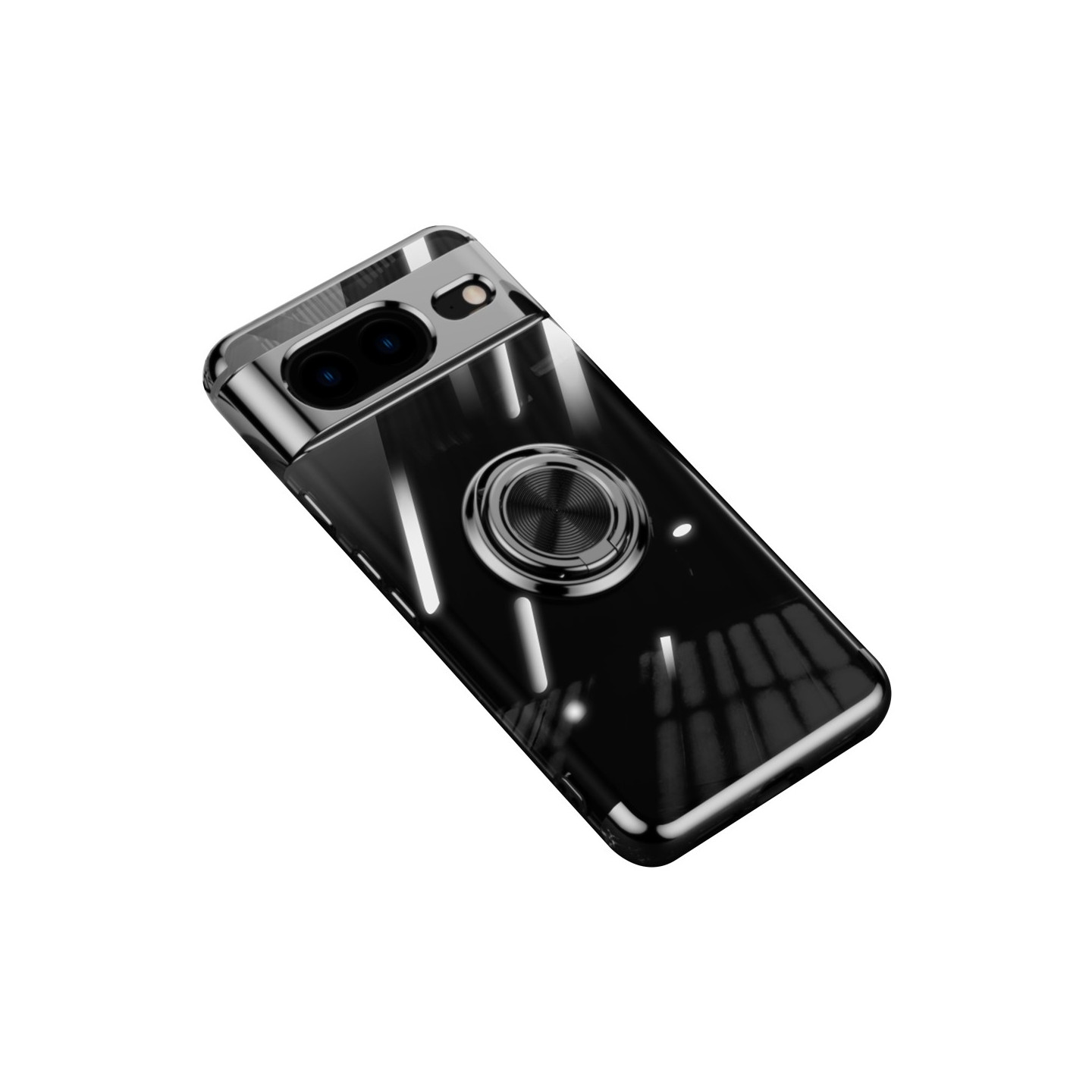 For Pixel 8 - deksel Fingerring TPU