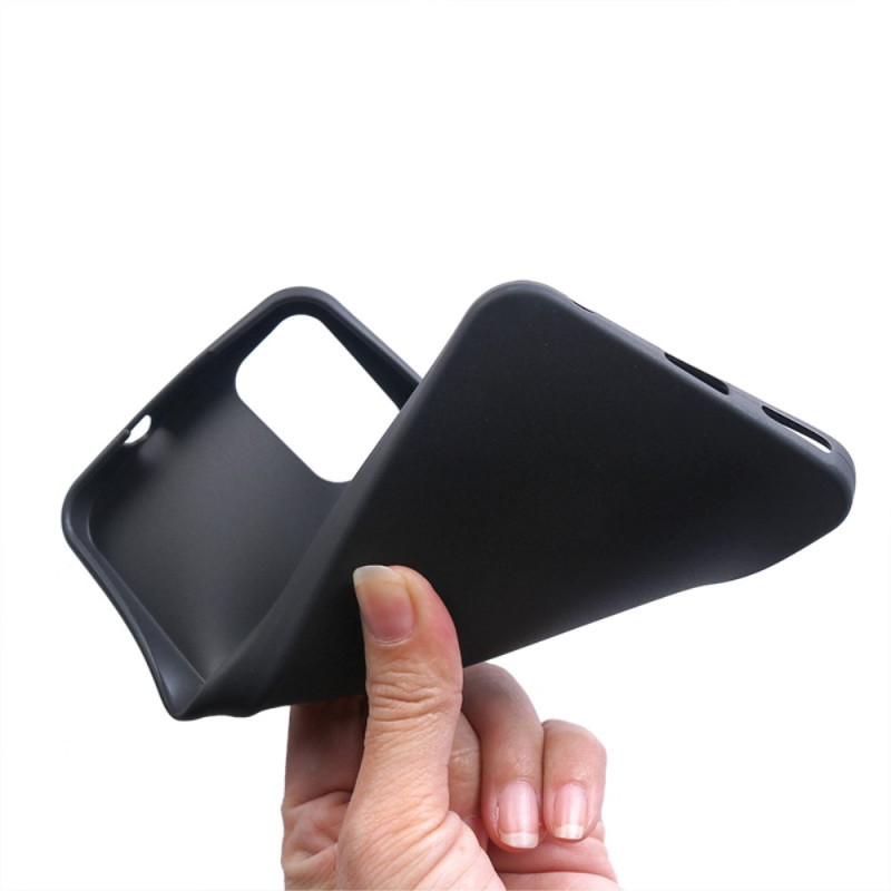 Slim - Fit TPU Telefondeksel til Nokia C32 - Svart