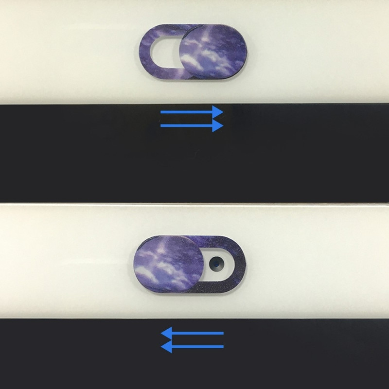 6 - Pack Webcam Protector Anti - spion Datakamerabeskyttelsesglidebryter