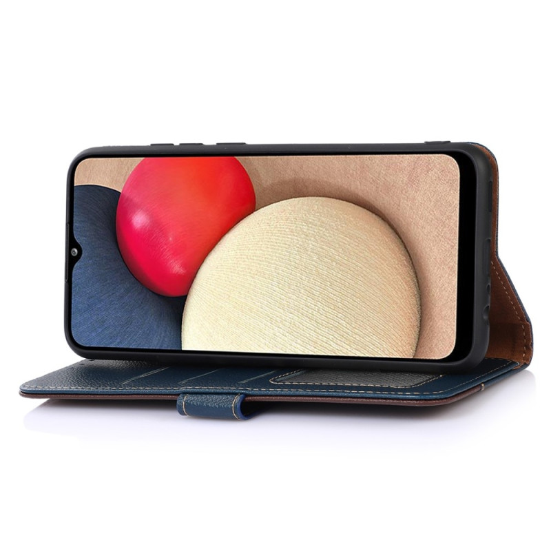 KHAZNEH Phone Cover to Google Pixel 8 - Blue/Brown