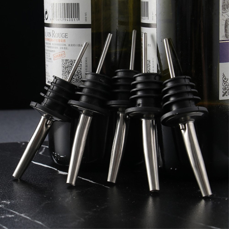 Wine pourer nozzle in stainless steel Wine bottle stopper Pourer Nozzle