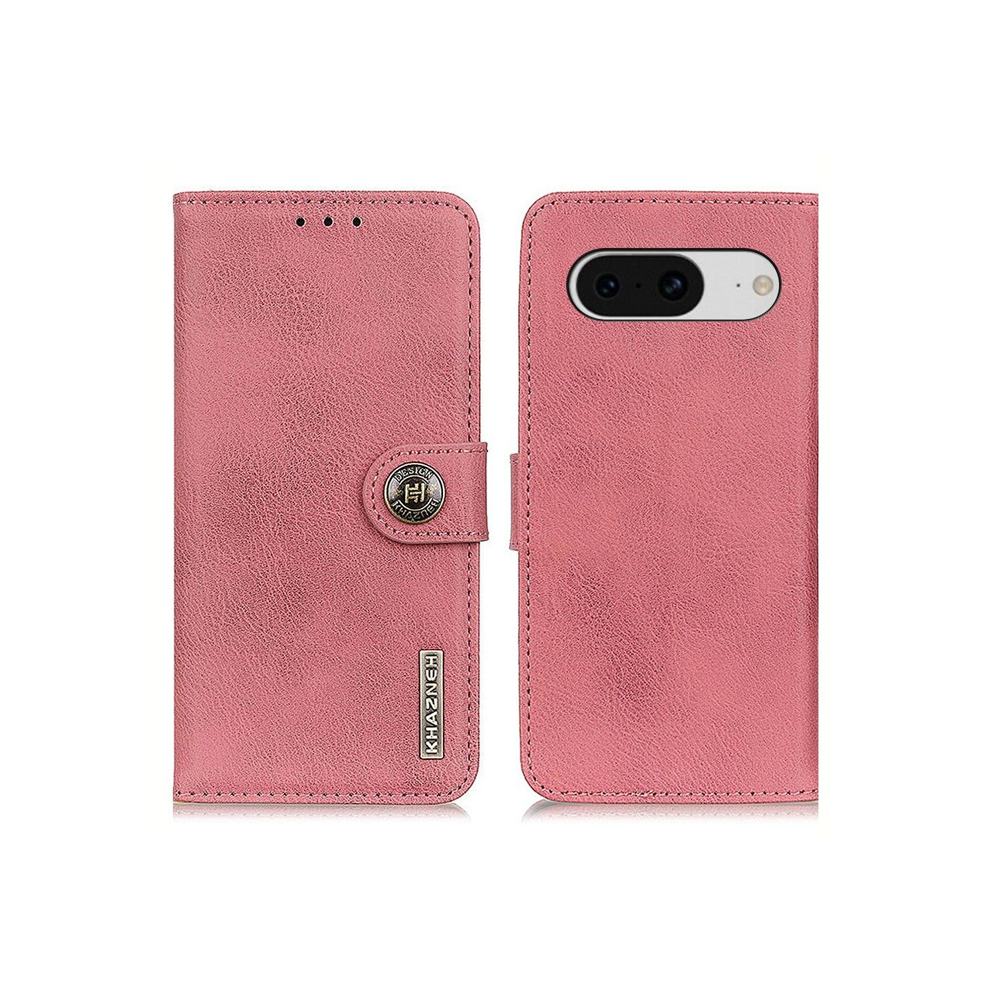 KHAZNEH Google Pixel 8 Lommebok - deksel - Rosa