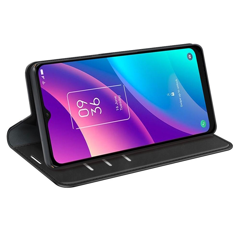 For TCL 30E/TCL 30 SE/TCL 306/TCL 305 Wallet Case - Black