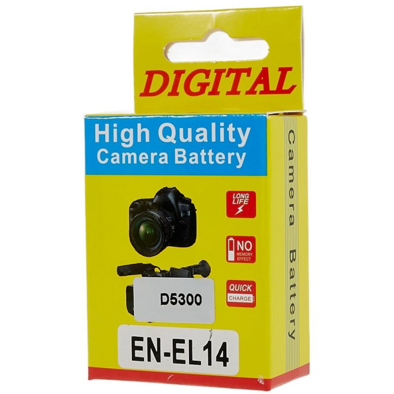 EN - EL14+ Li - ion Battery for Nikon D3000 D3100 D3200 D3300 D3400 Etc
