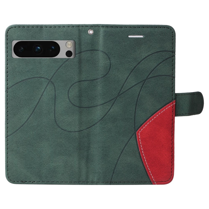 Til Google Pixel 8 Pro KT - serie - 1 dobbeltfarve etui - Grøn