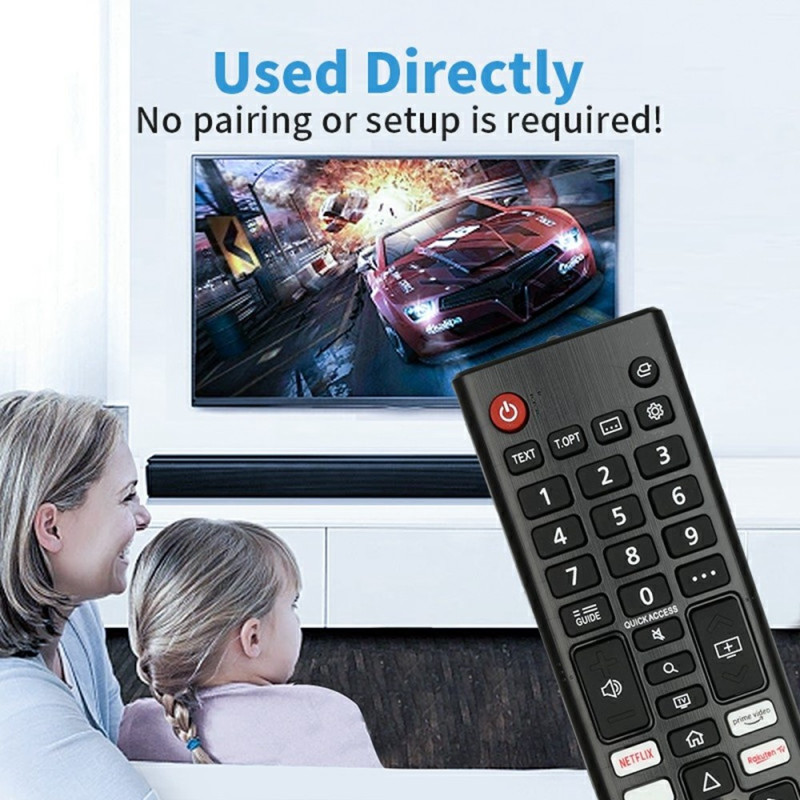 TV remote control Replacement for AKB76040301 For LG TV