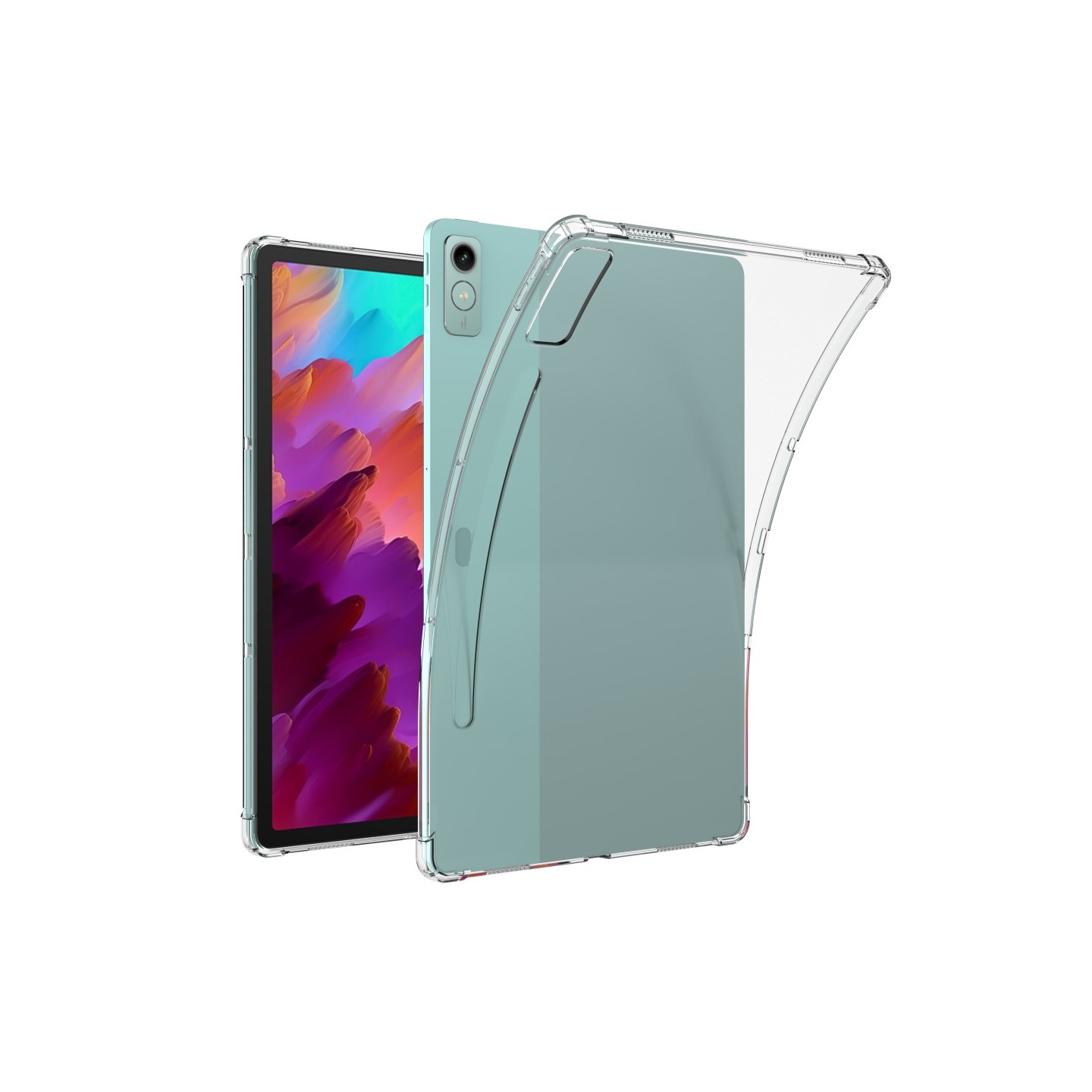 Lenovo Tab P12 - TPU Klar Matteret Tablet - Taske