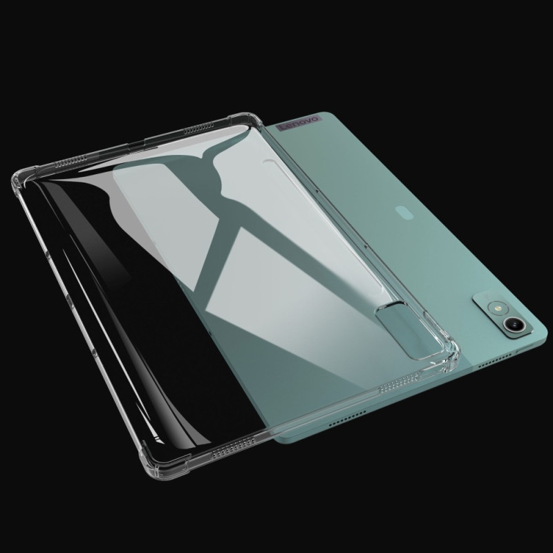 To Lenovo Tab P12 - TPU Clear Frosted Tablet Case