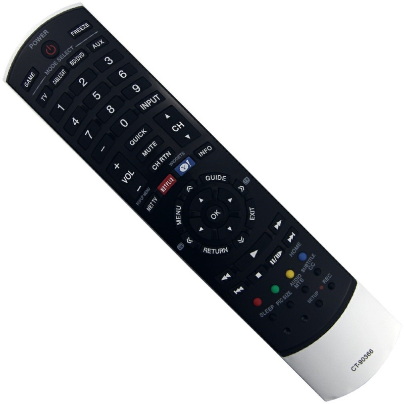 Remote Control Replacement for CT-90366 For Toshiba TV