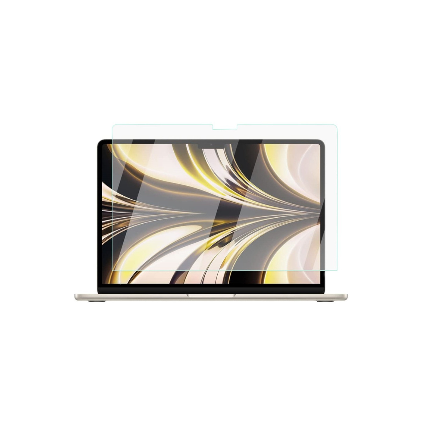 MacBook Air 13 tommer (2022) A2681 herdet glass