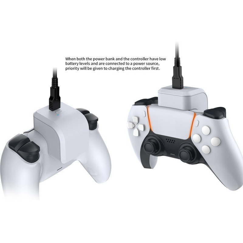 PS5 Playstation 5 Control 1600mAh PowerBank eksternt batteri