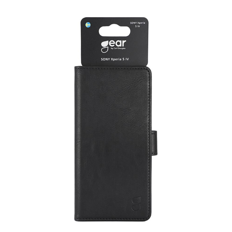 GEAR Lommebok - cover Sort til Sony Xperia 5 IV