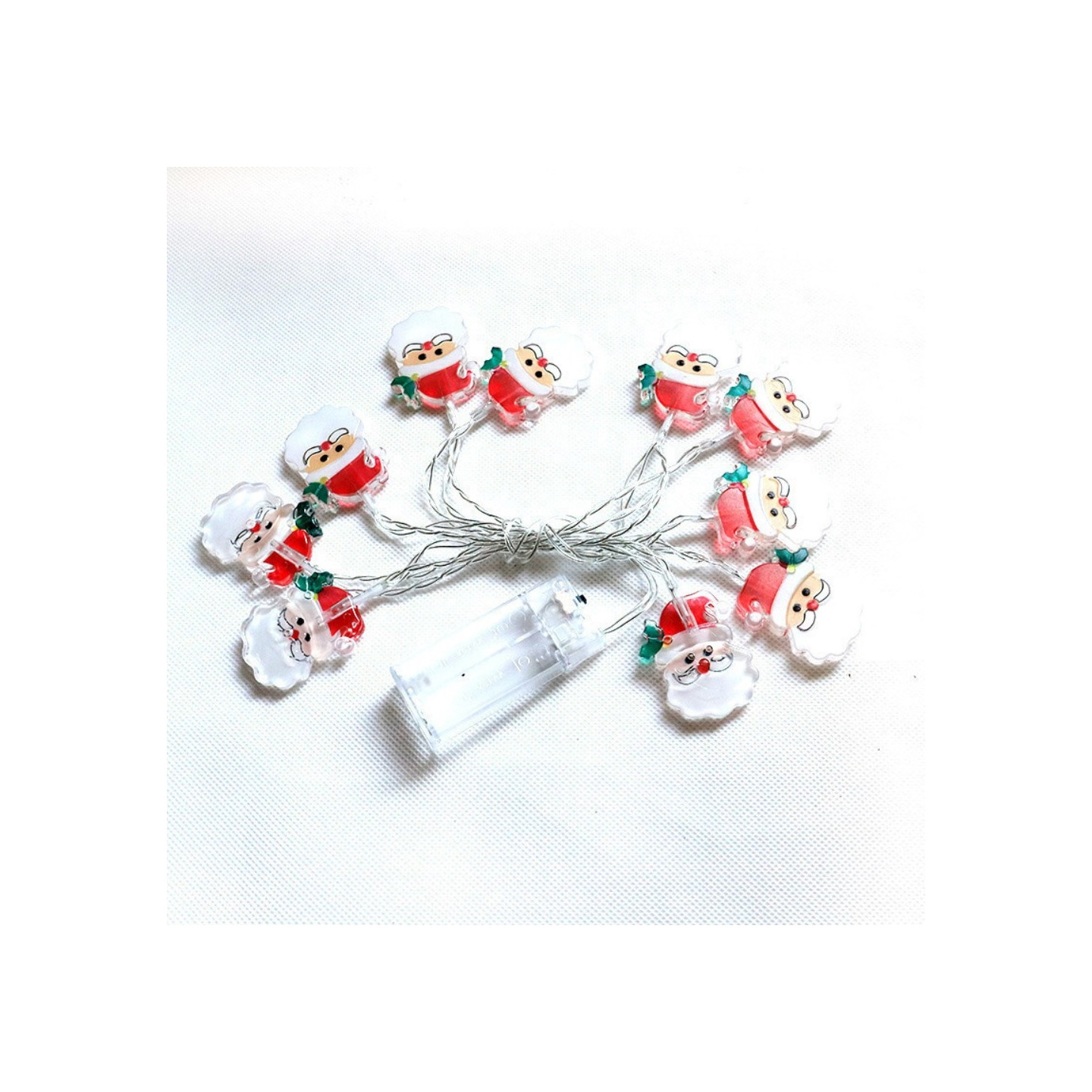 1.5 m 10 LED lights Santa Claus String Light Decorative - Santas