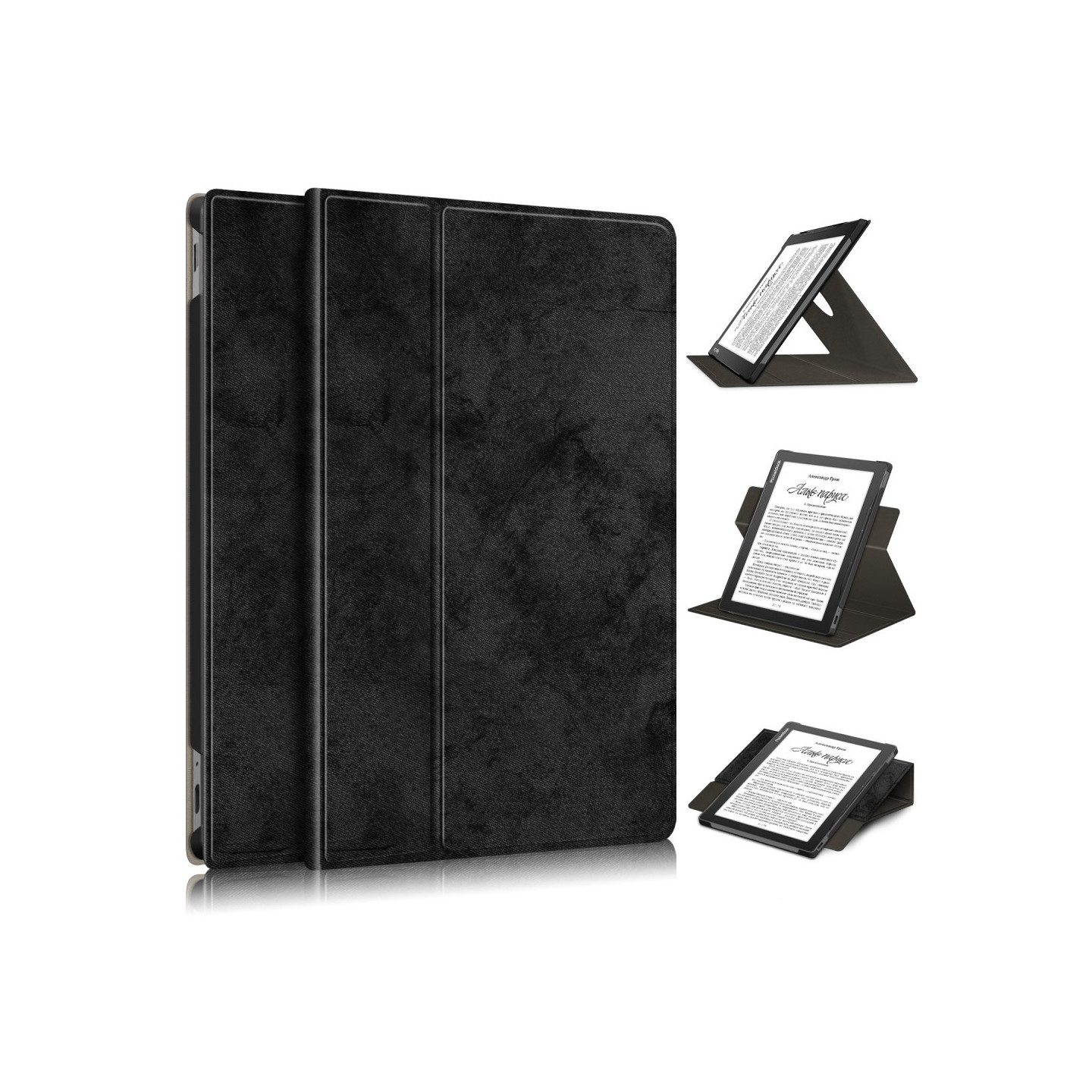 Læsetablet etui Til PocketBook InkPad Lite PB970 - Sort