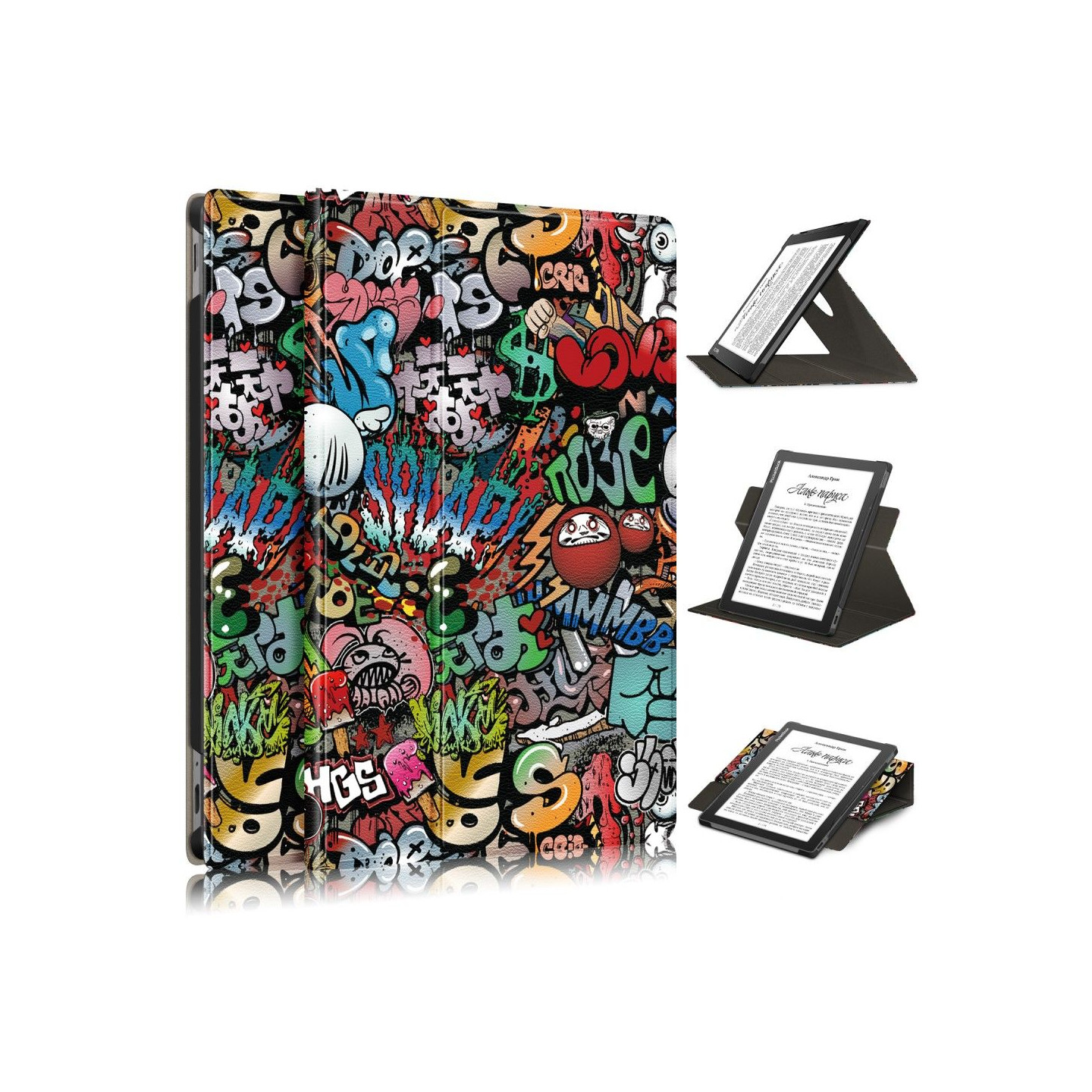 Nettbrettveske til PocketBook InkPad Lite PB970 - Graffiti