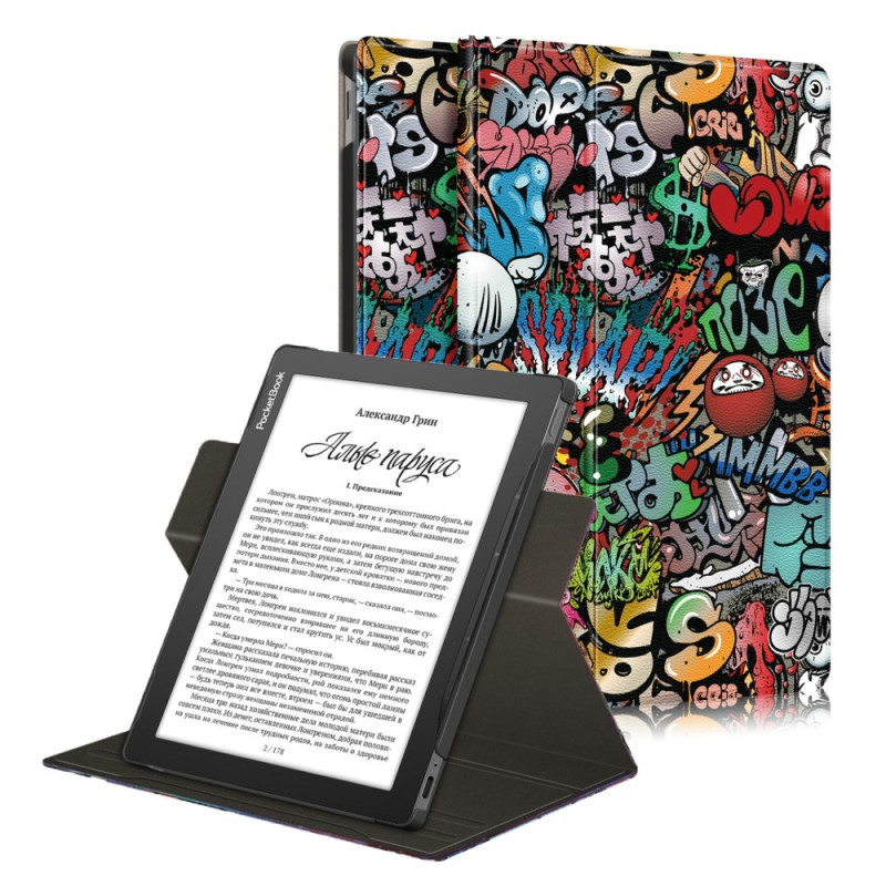 Nettbrettveske til PocketBook InkPad Lite PB970 - Graffiti
