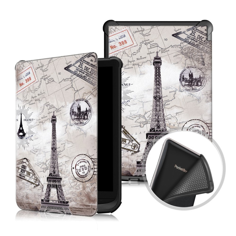 Case for PocketBook reading tablet - Many different models - The Eiffel Tower