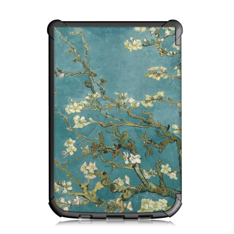 Case for PocketBook reading tablet - Many different models - Flower