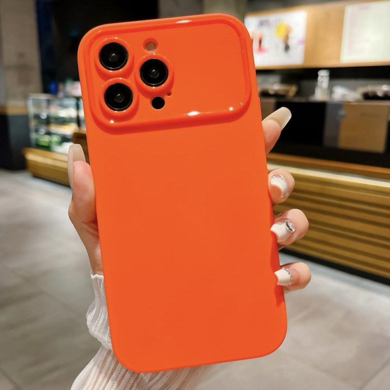 Slim - Fit TPU telefondeksel Deksel til iPhone 15 Pro Deksel Oransje