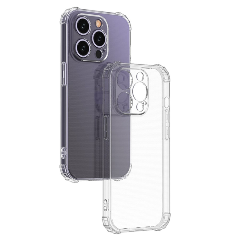 Til iPhone 15 Pro Shell Case TPU - ramme + Akryl - bagside - telefoncover
