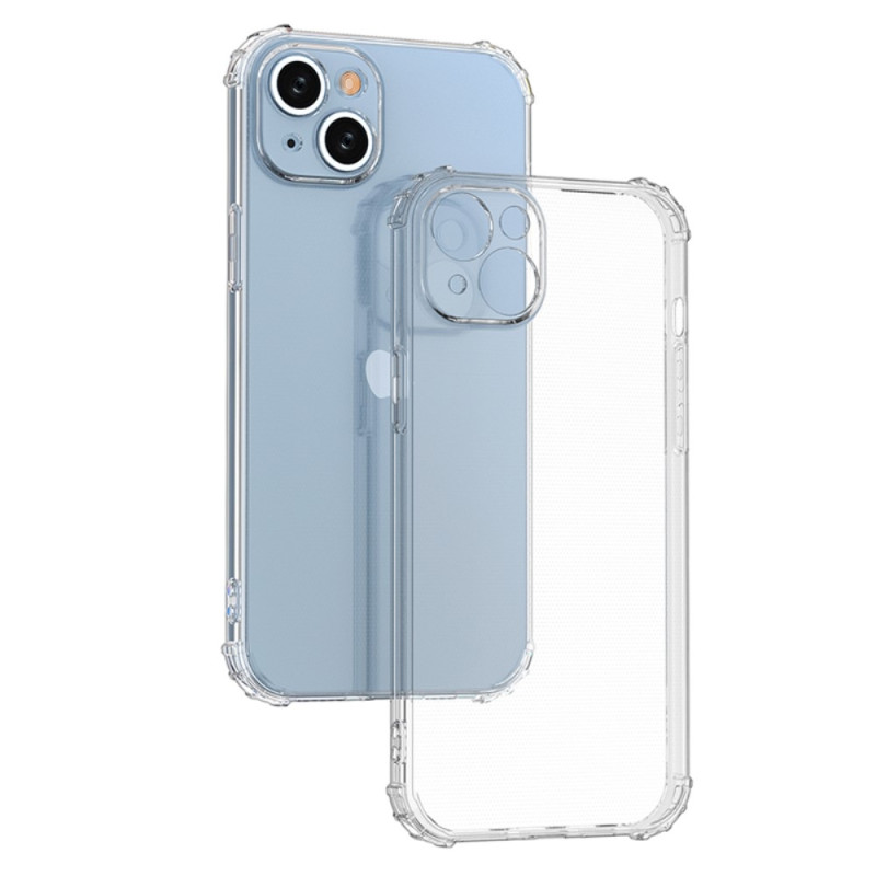 Til iPhone 15 Plus Shell Case TPU - ramme + Akryl - bagside - telefoncover