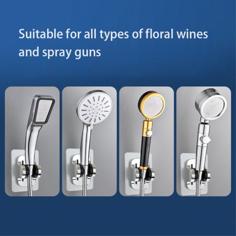 Bracket shower head holder Self - adhesive bathroom shower head bracket