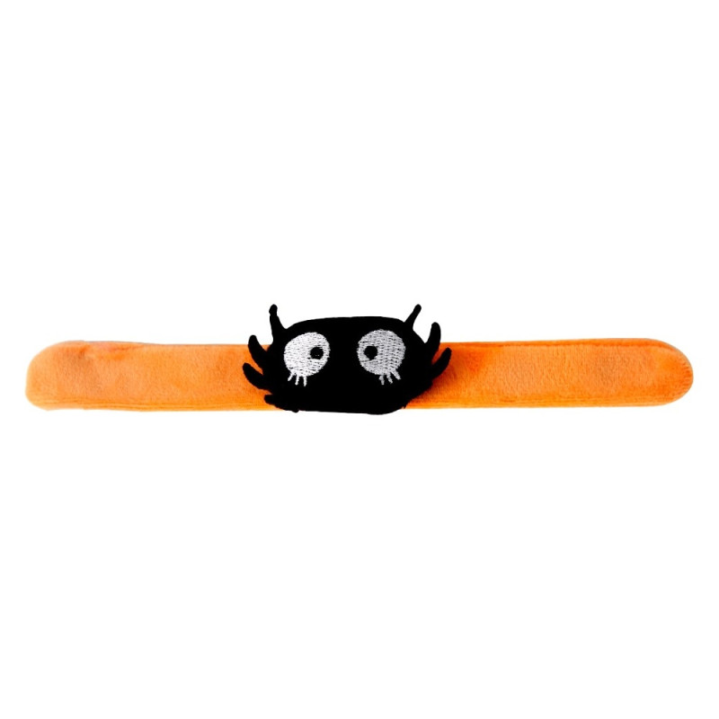 Halloween Slap Band Bracelet Wristband Party Bag Filler - Spider