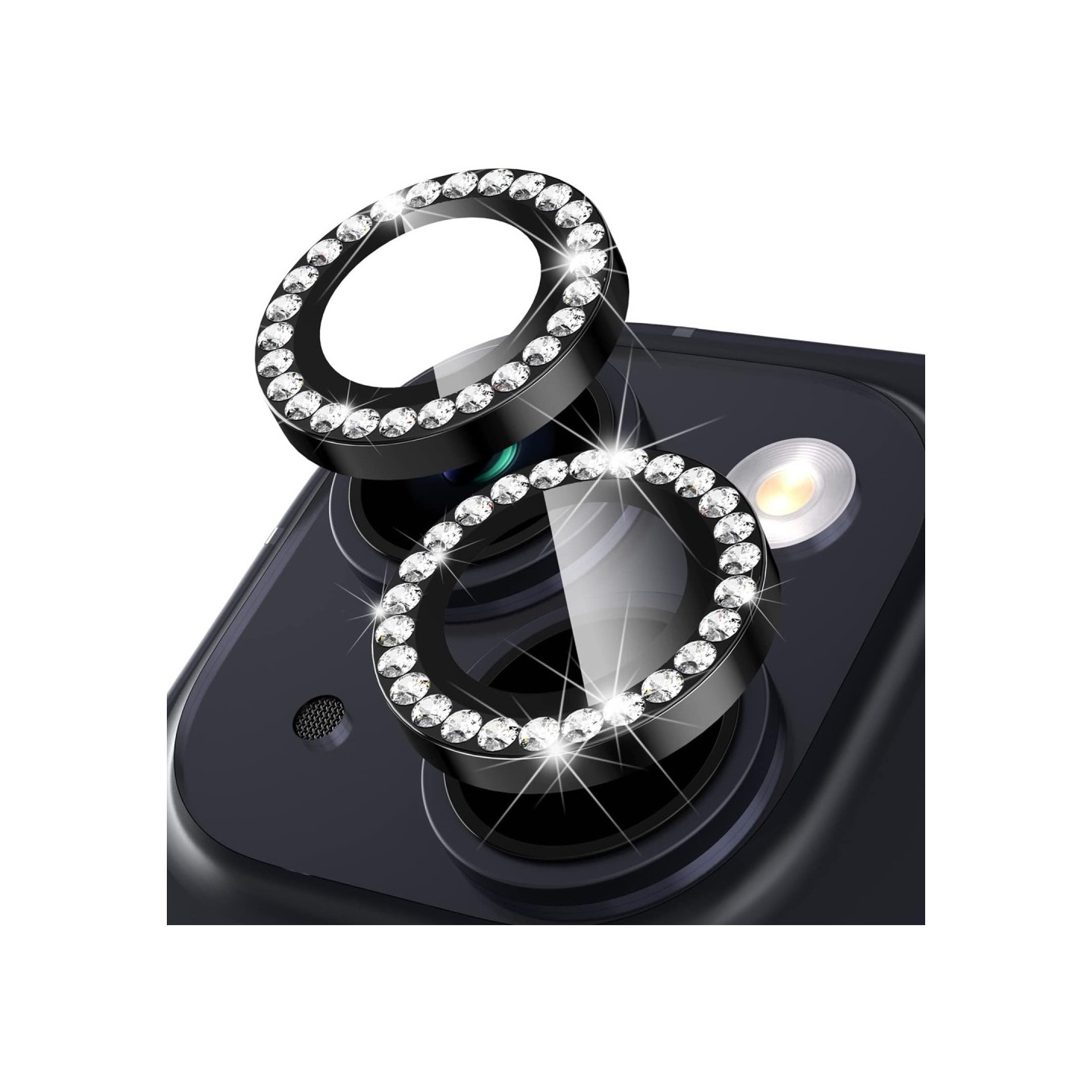 For iPhone 15 / 15 Plus Lens Glitter