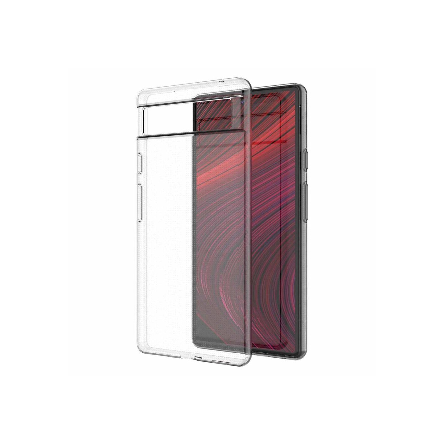 Google Pixel 6a Clear TPU Case Cover
