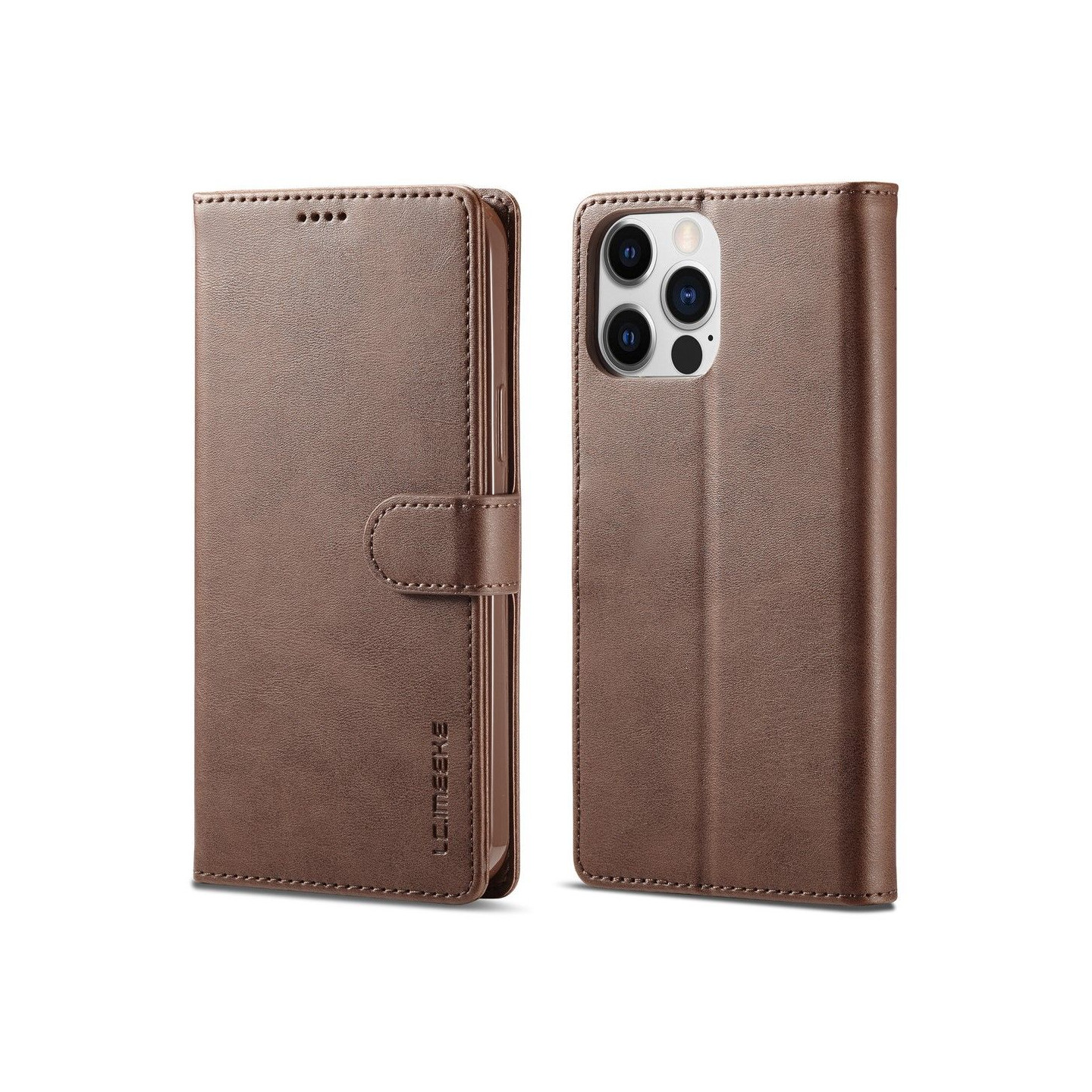 LC.IMEEKE Wallet Stand Etui til iPhone 15 Pro