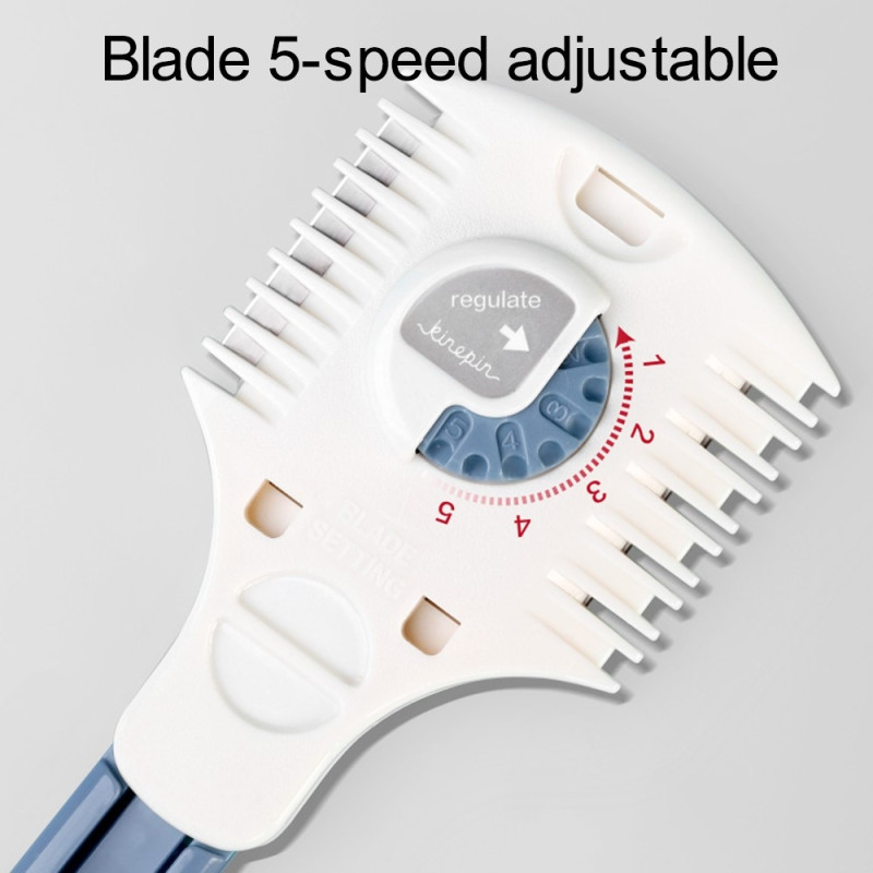 KINEPIN Hair Cutter Comb Hair Thinning Trimming Double Sided Brush