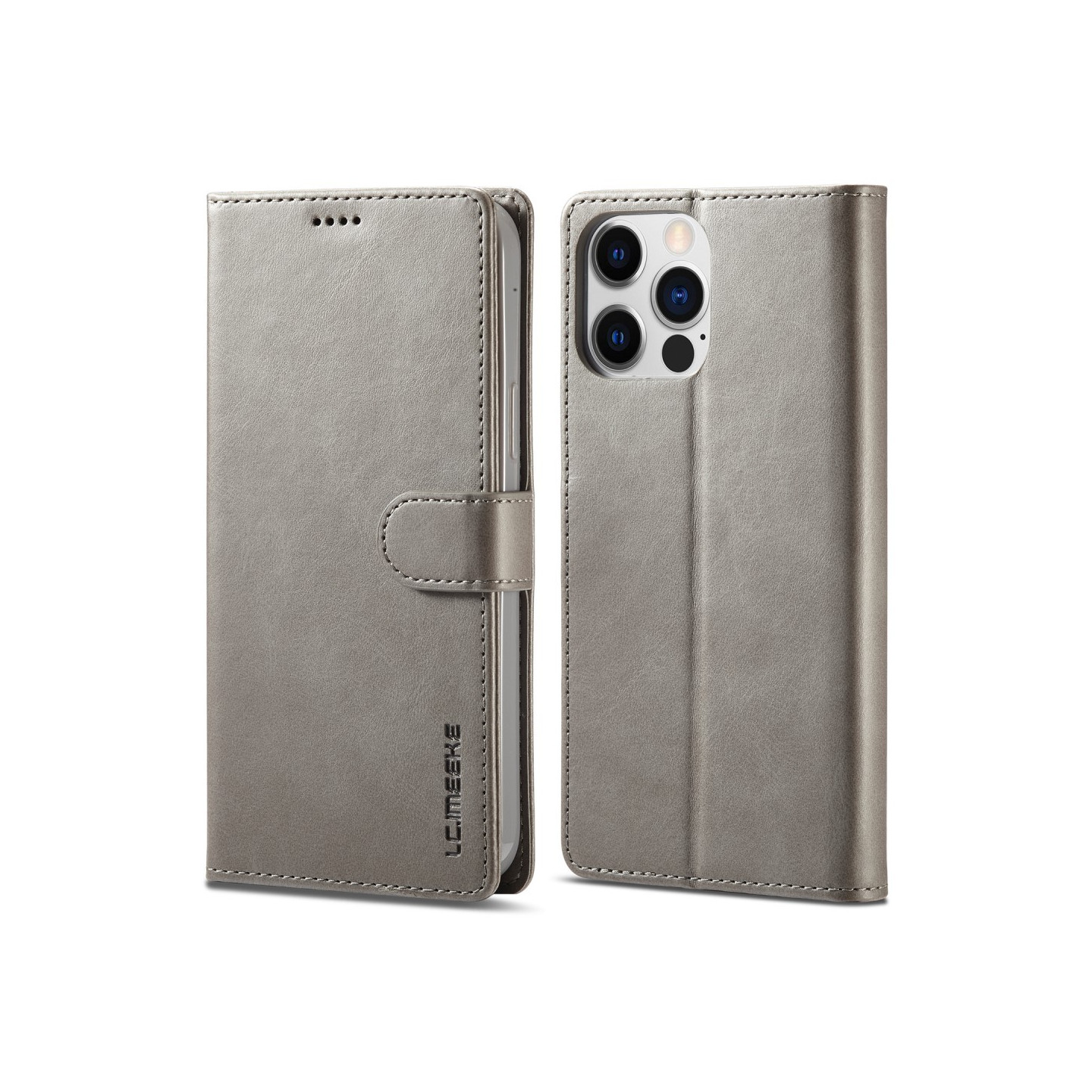 LC.IMEEKE Wallet Stand Etui til iPhone 15 Pro