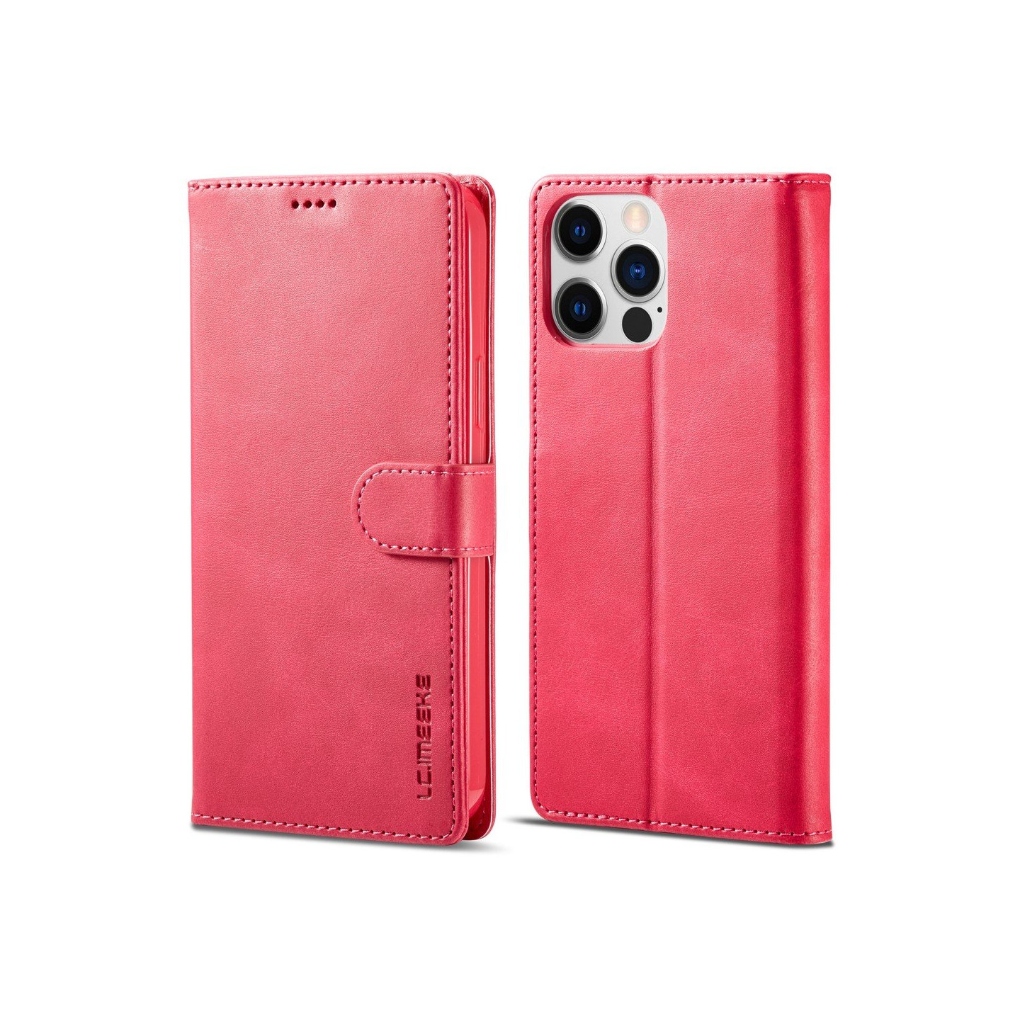 LC.IMEEKE Wallet Stand Etui til iPhone 15 Pro