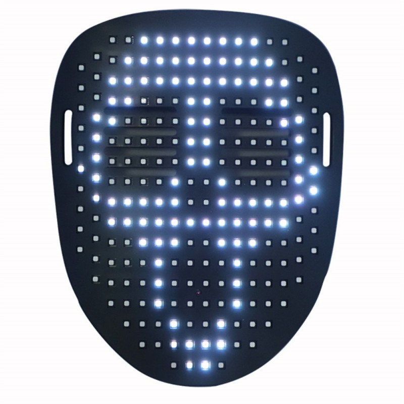 LED - maske Gesture Ansiktsskiftende glødende maske Halloween - fest