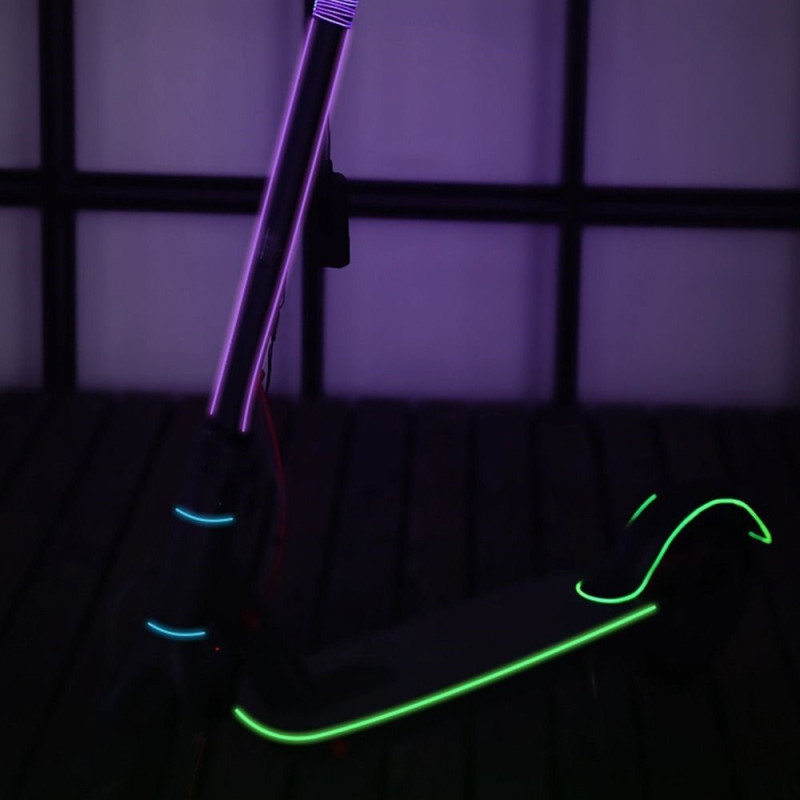 131cm Scooter Ambient Light Battery Powered Rope Lights - Pink