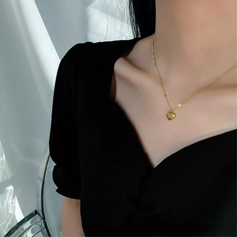 Halskjede Hjerteform Hjerteanheng Smykker Gavesmykker - Kjærlighet