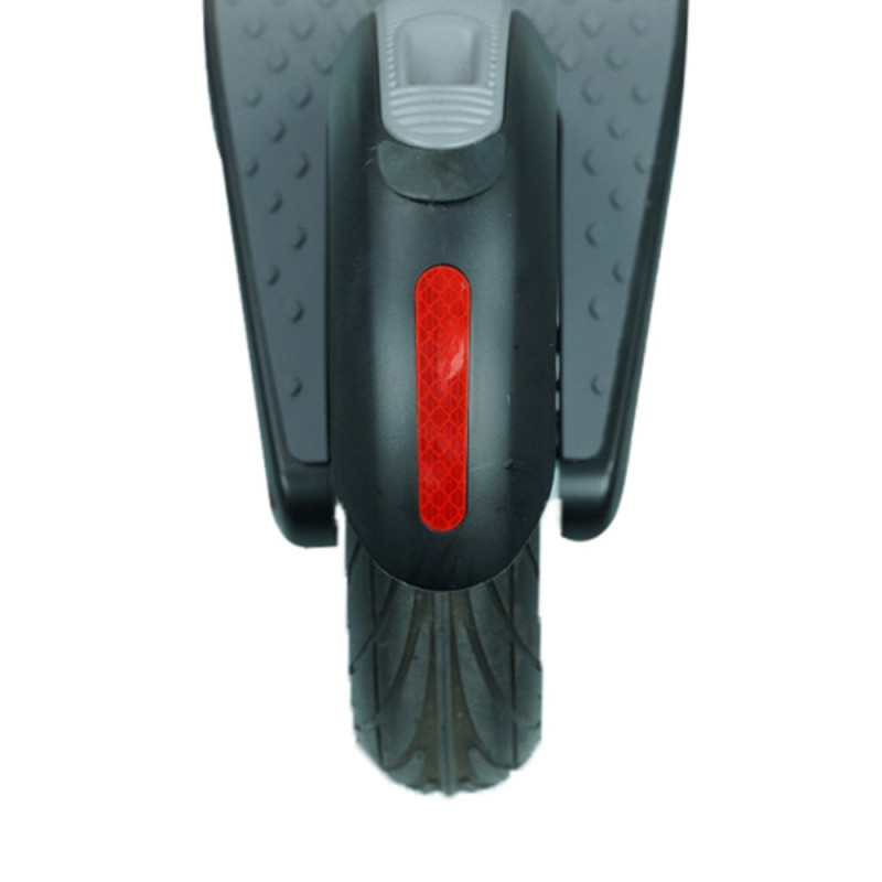 1 sett for Xiaomi M365/Pro reflekterende klistremerke - hvit