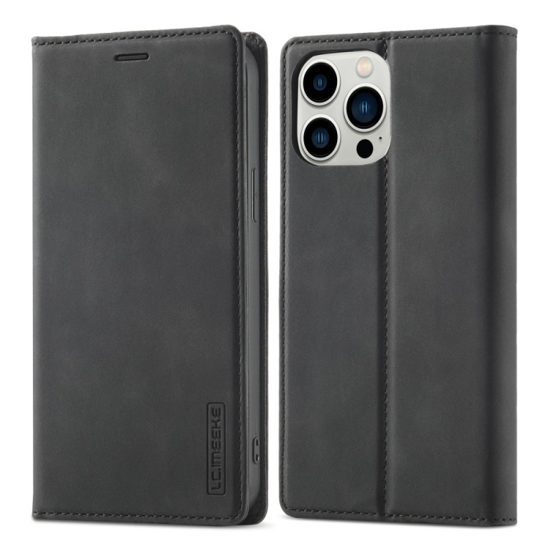 LC.IMEEKE Magneettinen puhelinkotelo iPhone 15 Pro Max - telineen lompakon suojukselle