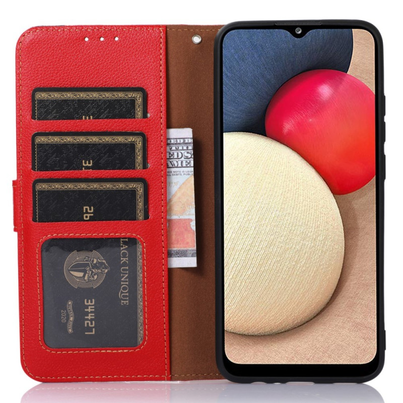 KHAZNEH puhelimen kansi iPhone 15 Pro Max - sininen/ruskea